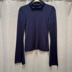 Camilla and Marc Women's Navy and Blue Shirt